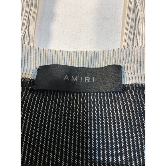 Amiri 'Seamless' Gray Knit Pant Size S - Picture 5 of 5
